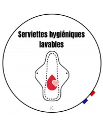 Serviette Hygiénique Lavable NUIT