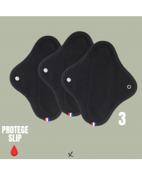 Coffret de 3 protège-slips biologiques et fabriqués en France