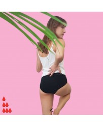 Le Duo Shortys menstruels flux MOYEN en coton bio