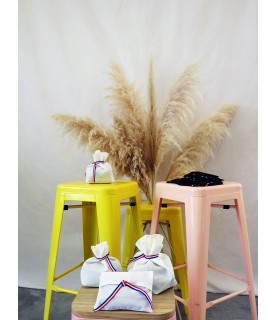 Coffret TRIO Serviettes JOUR - NOIR