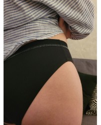 Culotte menstruelle en flux moyen bio et MIF | Direct & Culottée