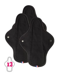 Coffret trio serviettes hygiéniques de JOUR - Bio et Françaises