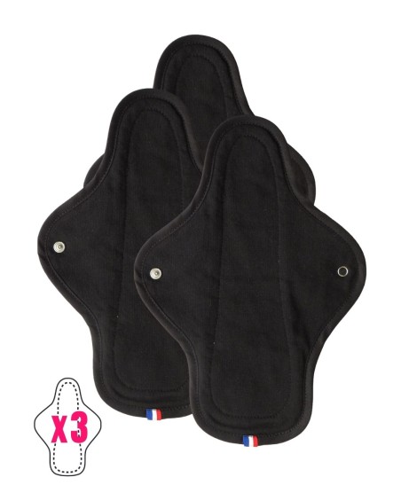 Coffret trio serviettes hygiéniques de JOUR - Bio et Françaises