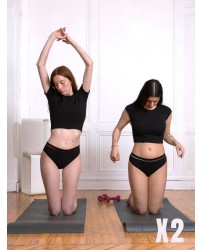 Le Duo Culottes menstruelles flux ABONDANT en coton bio
