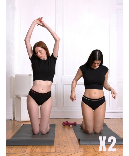 Duo culottes menstruelles flux abondant